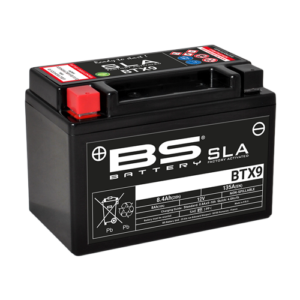 BS Battery BTX9 (FA) SLA - suletud ja aktiveeritud