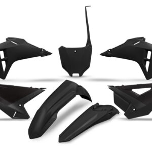 UFO plastdetailide komplekt 5-osa Must 001 CRF250R 25-. CRF450R 25-..