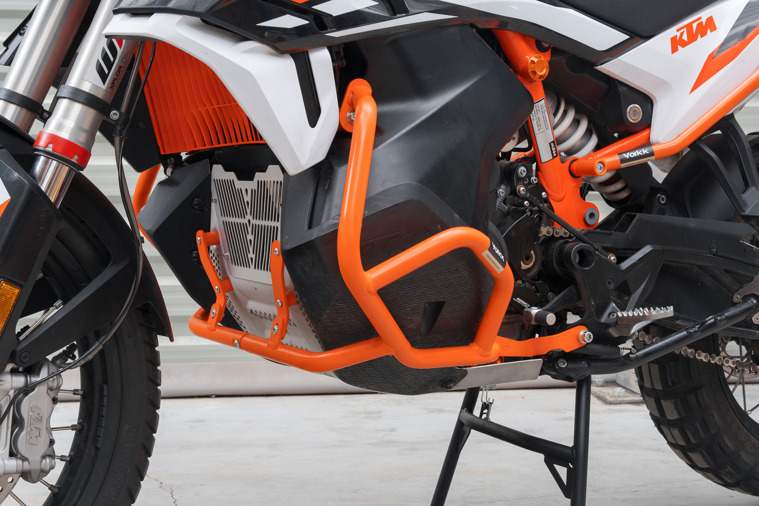 Yakk EXP alumine kaitseraud KTM 790/890 Adventure (19-) oranž - Image 5