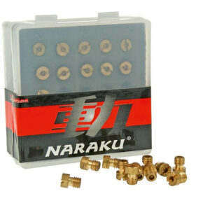 Naraku peapihusti komplekt 5mm #80 - #100 (11 tk) sobib: Dellorto