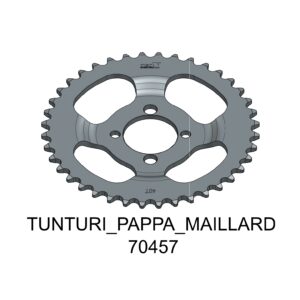 Tec-X tagumine hammasratas 40 hammast (415) Tunturi Pappa - Maillard