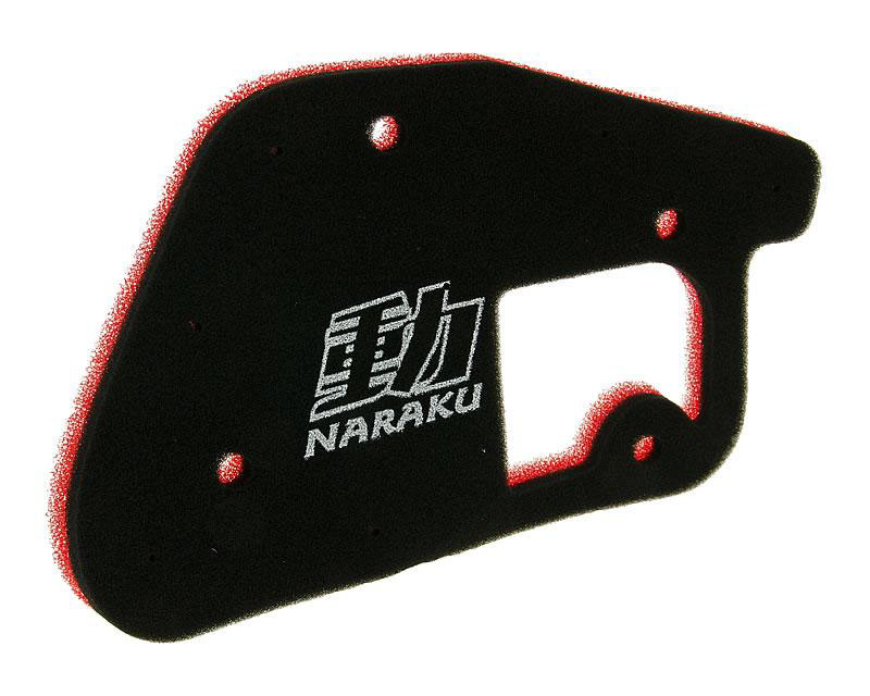 Naraku õhufilter topeltkiht Minarelli vertikaalne MBK Booster / Yamaha BWS