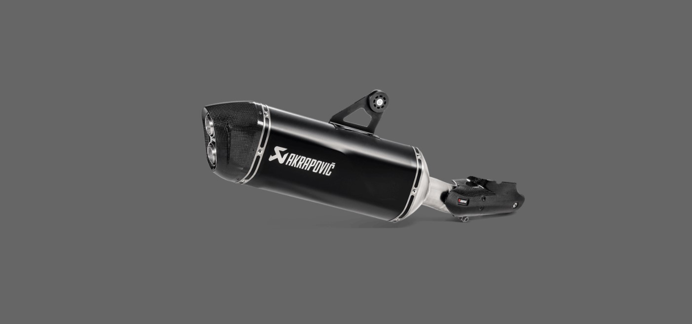 Akrapovic Slip-On Line (Titaan) Blackline R 1250 GS / Adven 2019-