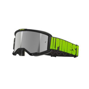 Alpinestars prillid Vision 5 HOLLOW CHARCOAL YLLW FL peegel SILVER
