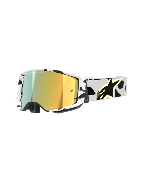 Alpinestars prillid Supertech CORP valge-kuld, peegel GOLD