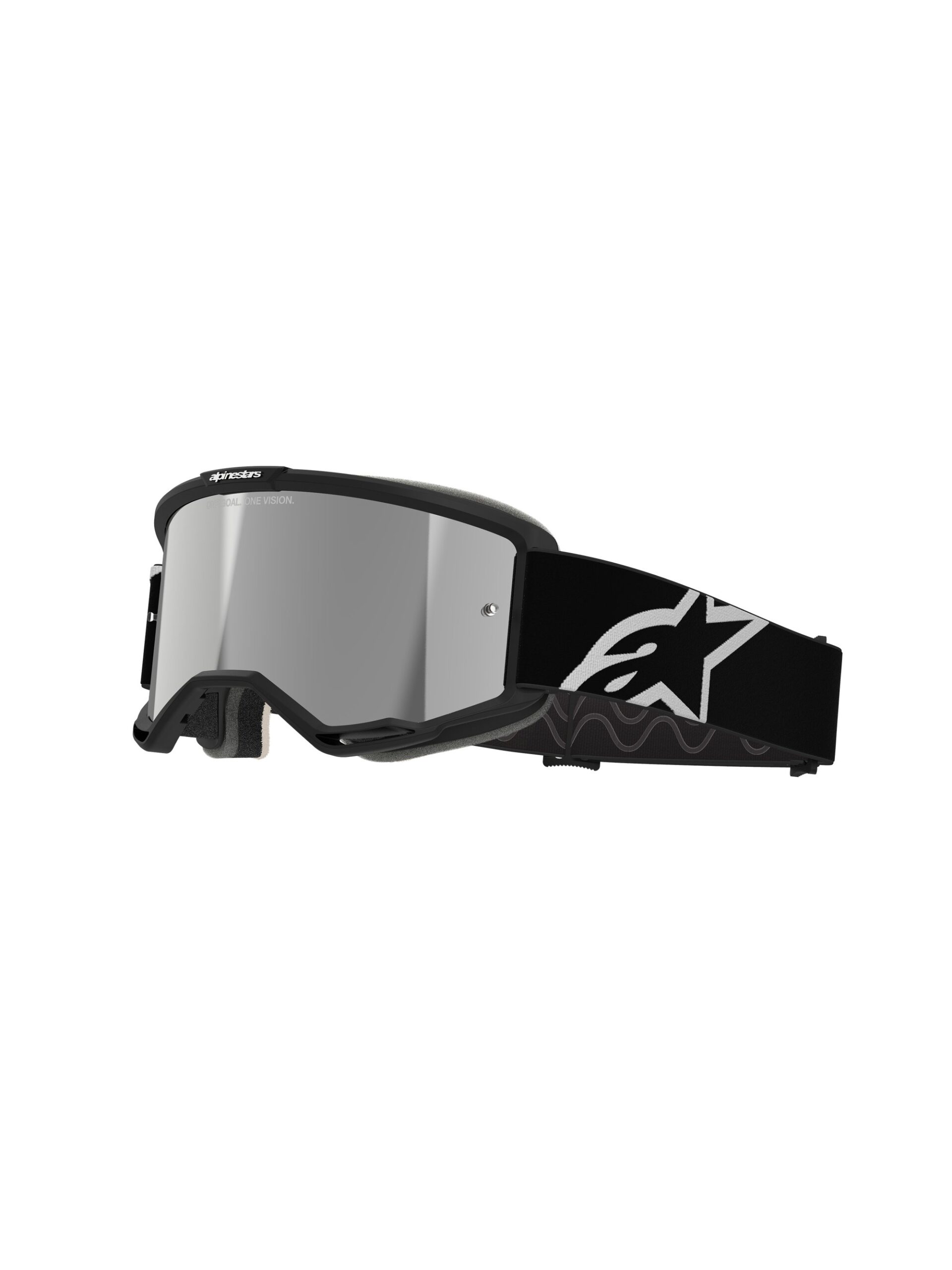Alpinestars prillid Vision 5 CORP must / peegel SILVER