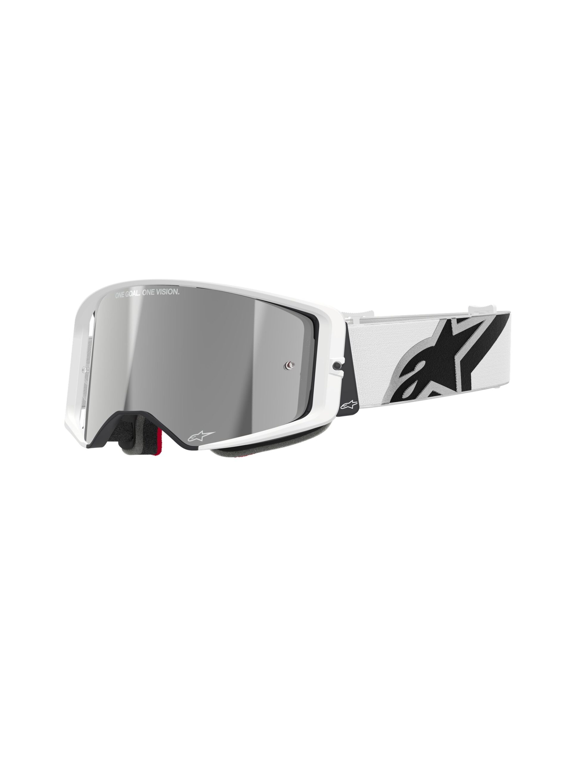 Alpinestars prillid Supertech CORP valge, peegel SILVER