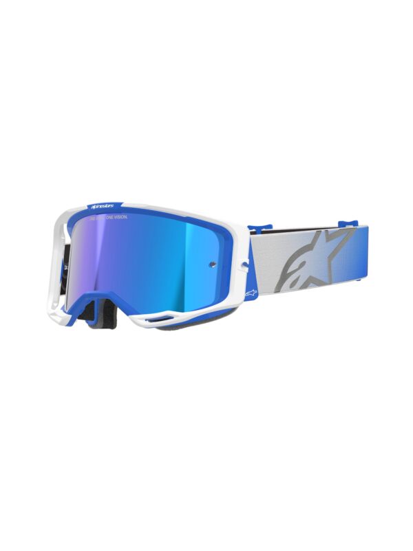 Alpinestars prillid Vision 8 CORP BLUE WHITE peegel BLUE