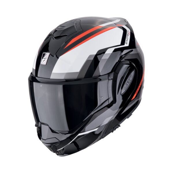 SCORPION kiiver EXO-TECH EVO FURIO Black-Red, M