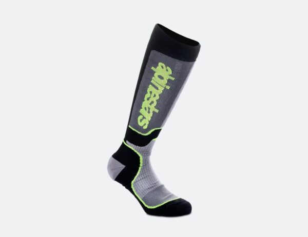 Alpinestars sokid MX Plus Junior hall/fluorestseeriv kollane, M/L